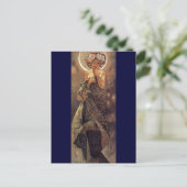 月 – アールヌーボー ポストカード (スタンド正面)