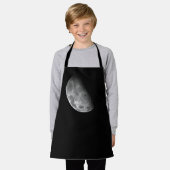 月 エプロン (着用した状態)