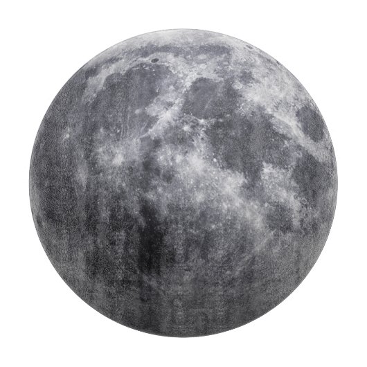 月 カッティングボード (正面)