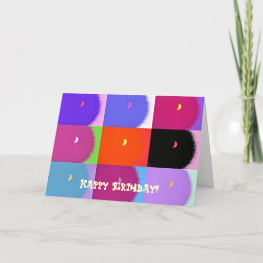 月 カード (正面)