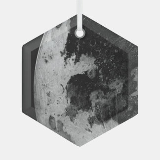 月 ガラスオーナメント