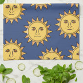 月 キッチンタオル (折り畳み)