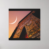 月 キャンバスプリント (正面)