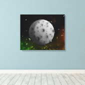 月 キャンバスプリント (インサイチュ (ウッドフロア))