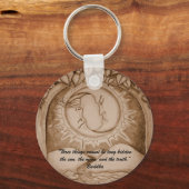 月 キーホルダー (正面)