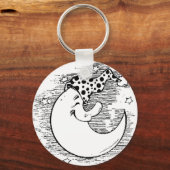 月 キーホルダー (正面)