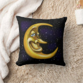 月 クッション (ブランケット)