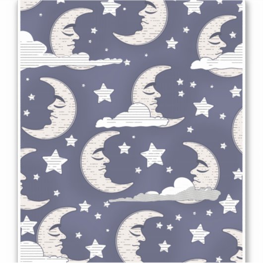 月 シール (正面)