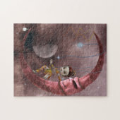 月 ジグソーパズル (横)