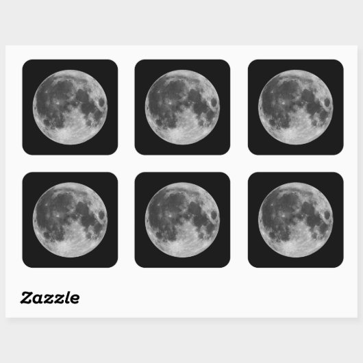 月 スクエアシール (シート)