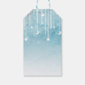 月&スターズシアルベビーシャワーギフトラベル ギフトタグ (裏面)