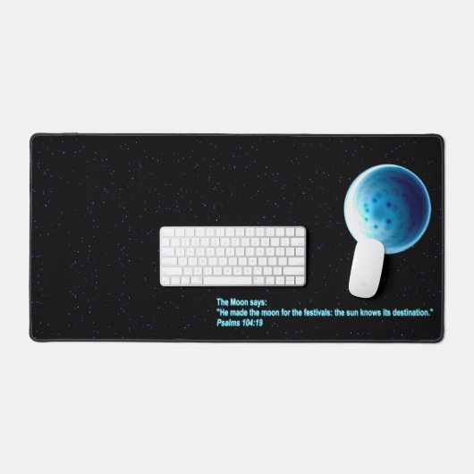 月 デスクマット (キーボード&マウス)