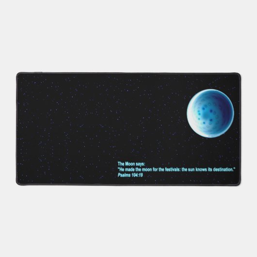 月 デスクマット (正面)