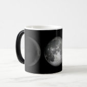 月 – トリプル女神のシンボル モーフィングマグカップ (正面左)