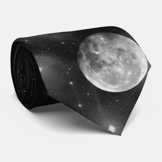 月 ネクタイ (ロール)