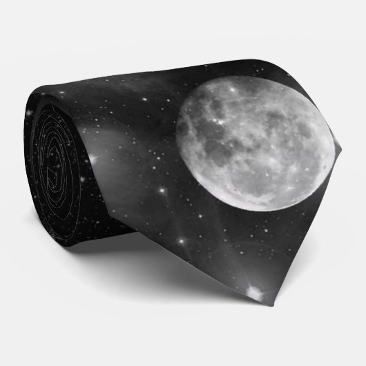 月 ネクタイ (ロール)
