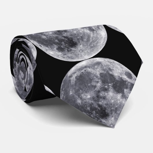 月 ネクタイ (ロール)