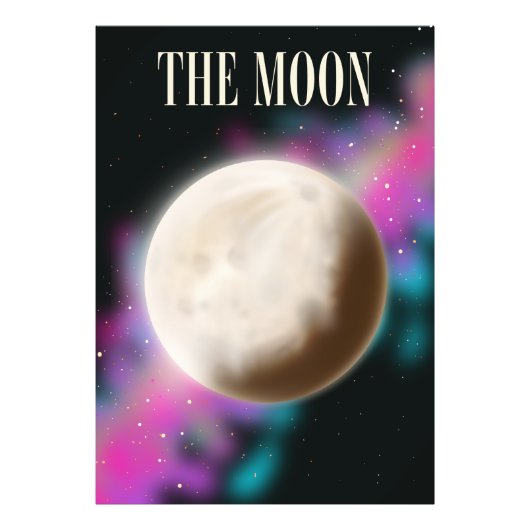 月 フォトプリント            (正面)