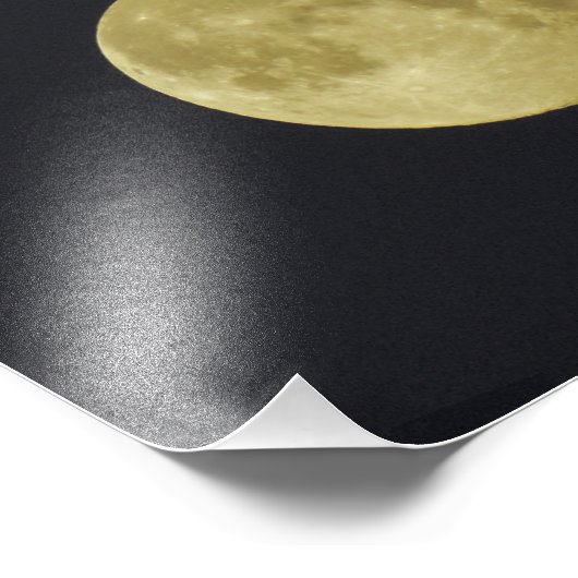 月 フォトプリント            (角)