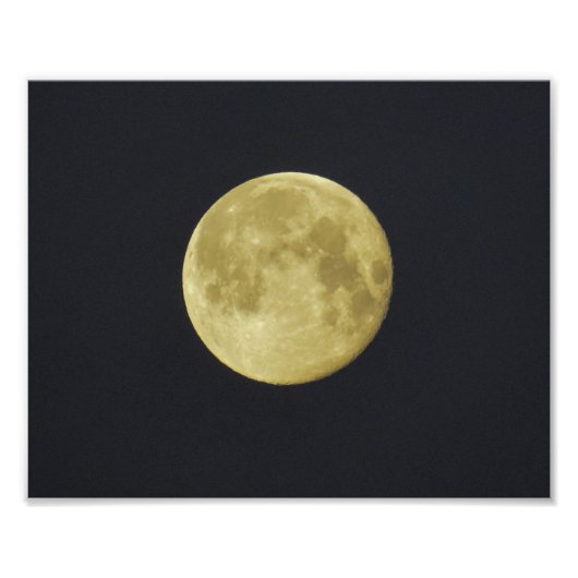 月 フォトプリント            (正面)
