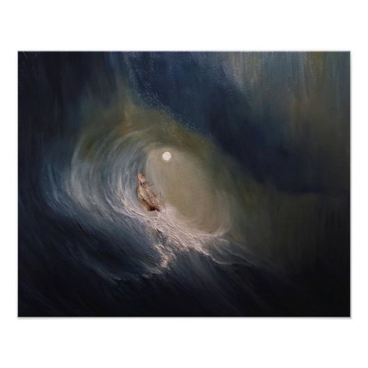 月 フォトプリント            (正面)