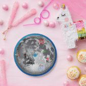 月 ペーパープレート (パーティー)