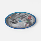 月 ペーパープレート (アングル)