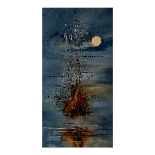 月 ポスター (正面)