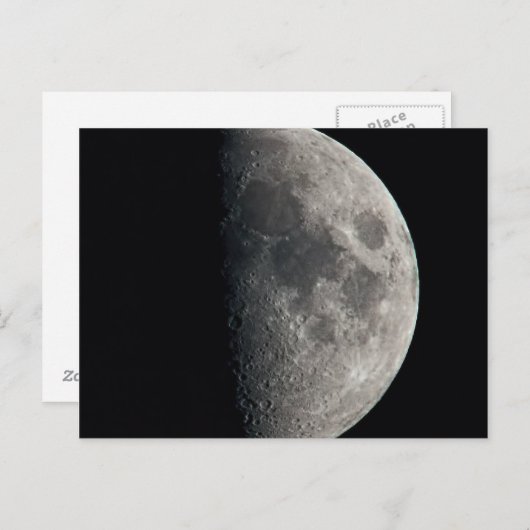 月 ポストカード (正面/裏面)