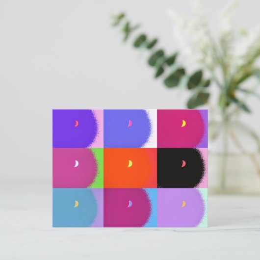 月 ポストカード (スタンド正面)