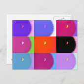 月 ポストカード (正面/裏面)