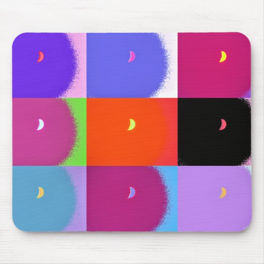 月 マウスパッド (正面)