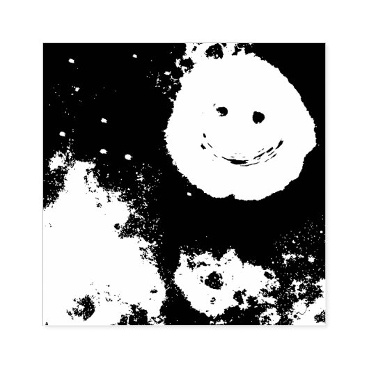 月 ラバースタンプ (インプリント)