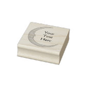 月 ラバースタンプ (スタンプ)