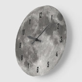 月 ラージ壁時計 (傾斜)