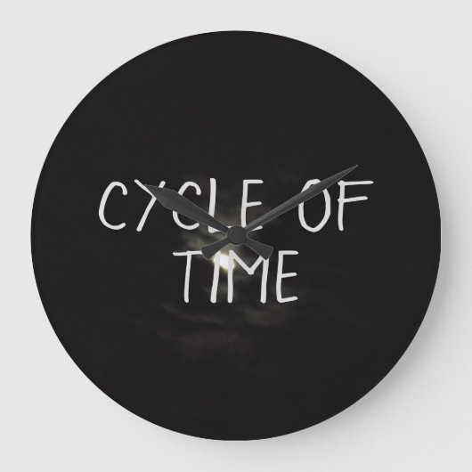 月 ラージ壁時計 (正面)