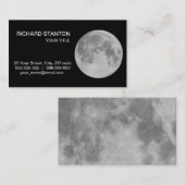 月 名刺 (正面/裏面)