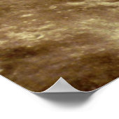 月、地球、太陽 ポスター (角)