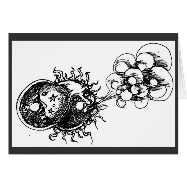 月、太陽および風 (正面横)