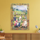 月：威厳がある収穫 キャンバスプリント (インサイチュ (リビング))