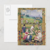 月：威厳がある収穫 ポストカード (正面/裏面)