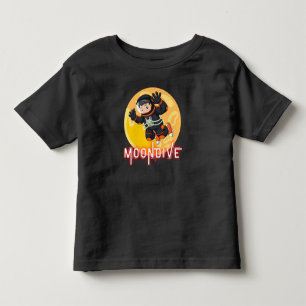 月 – 宇宙宇宙飛行士 トドラーTシャツ