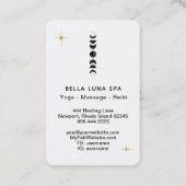 *～*月 – 宇宙月相宇宙シャーマン 名刺 (裏面)