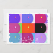 月 招待状 (正面)