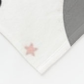 月,星,ハート,雲,子供, フリースブランケット (角)