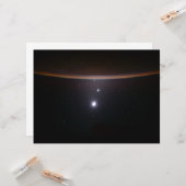 月、金星、木星、地球(ISS) (NASA) (宇宙) カード (正面/裏面インサイチュ)