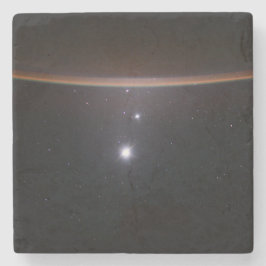 月、金星、木星、地球(ISS) (NASA) (宇宙) ストーンコースター