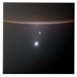 月、金星、木星、地球(ISS) (NASA) (宇宙) タイル