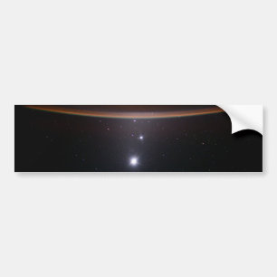 月、金星、木星、地球(ISS) (NASA) (宇宙) バンパーステッカー
