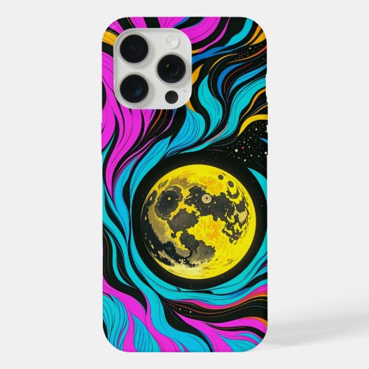 月 iPhoneケース (裏面)